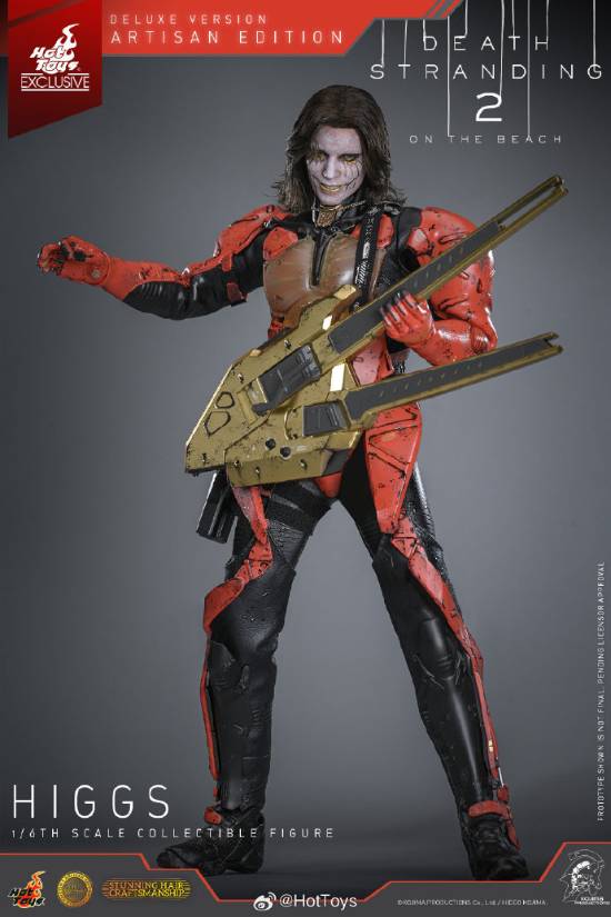 金信达 死亡搁浅2希格斯植发豪华版手办 小岛秀夫全称监修